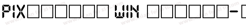 PIXymbols WIN dialog字体转换